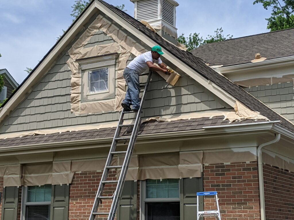 Exterior House Painting MI