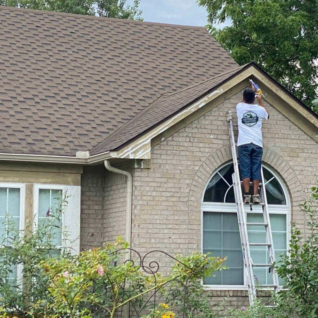 Powerwashing house before painting the exterior mi exterior painters